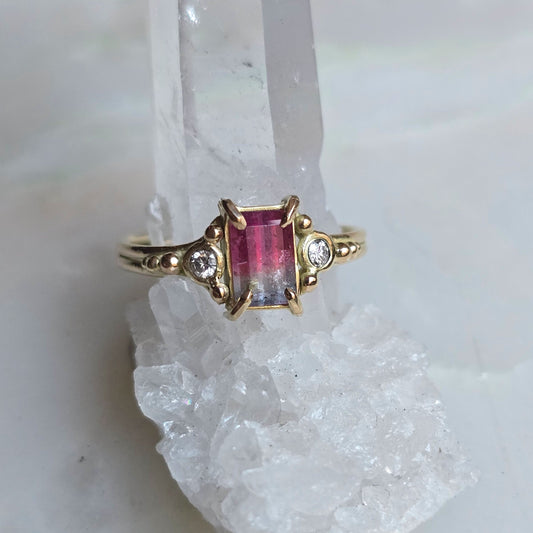 Persephone Bicolor Tourmaline Ring
