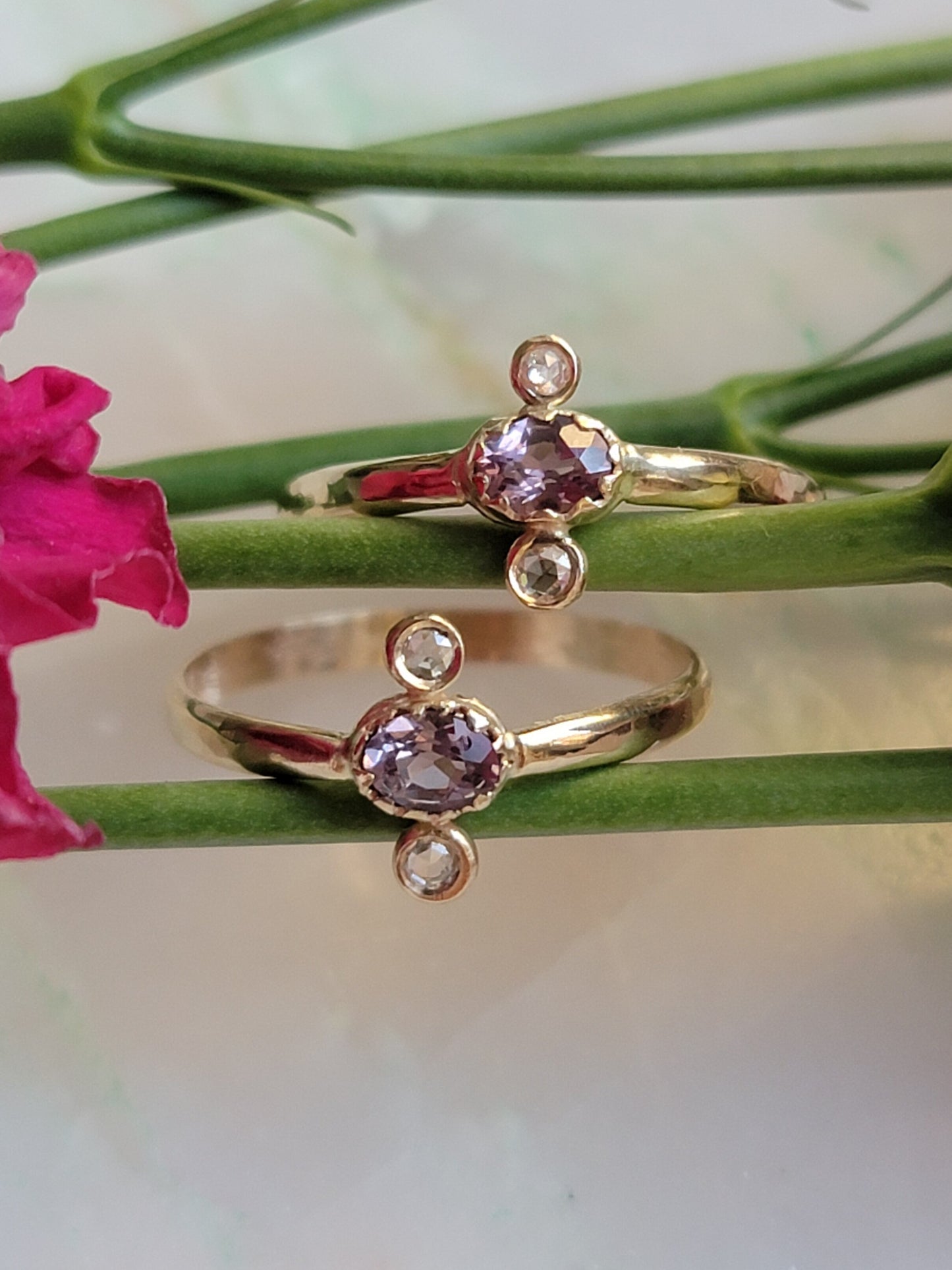 Violet Bonbon Purple Spinel Ring