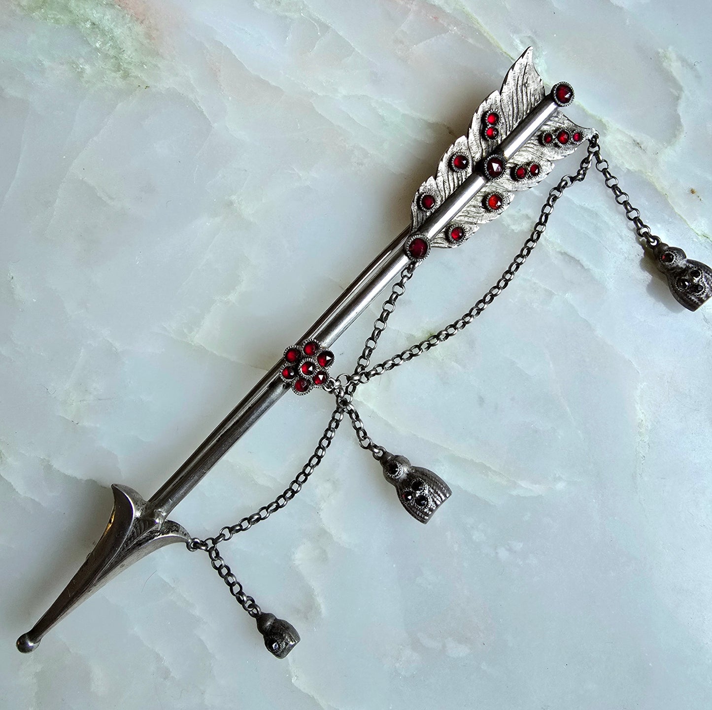 Antique Victorian Cupid's Arrow Pin