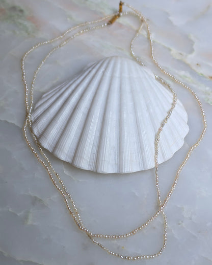 Antique Seed Pearl Necklaces