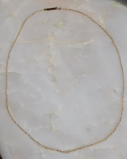 Antique Victorian Graduated Seed Pearl Choker