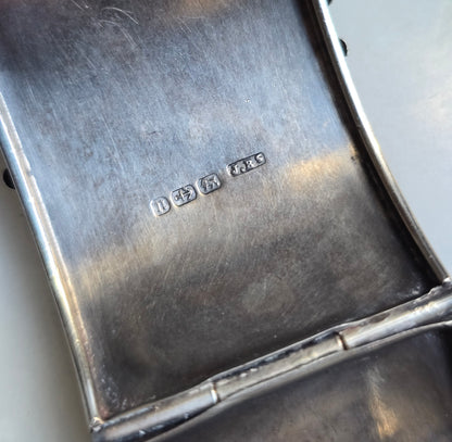 Antique Victorian Silver Buckle Bracelet