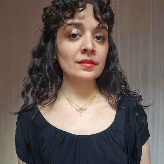 Antique Edwardian Coral and Pearl Festoon Necklace